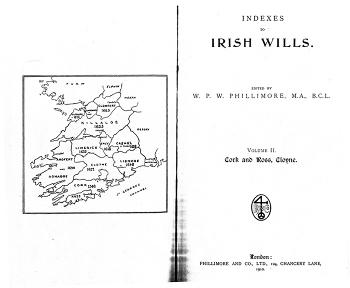 Index of /Indexes to Irish Wills